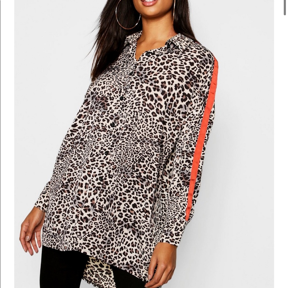 Animal Print Blouse